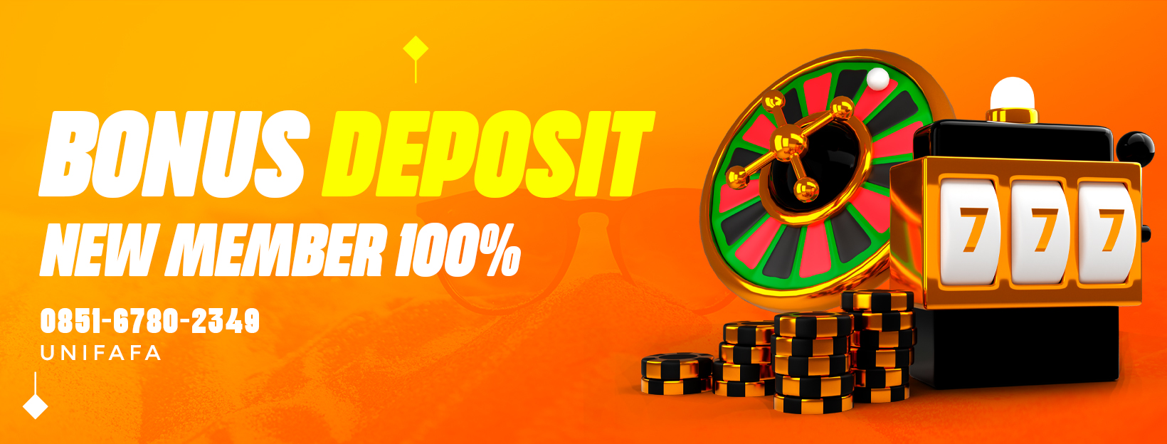 BONUS NEW MEMBER 100%